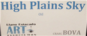 090 High Plains Sky Label