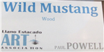 113 Wild Mustang Label